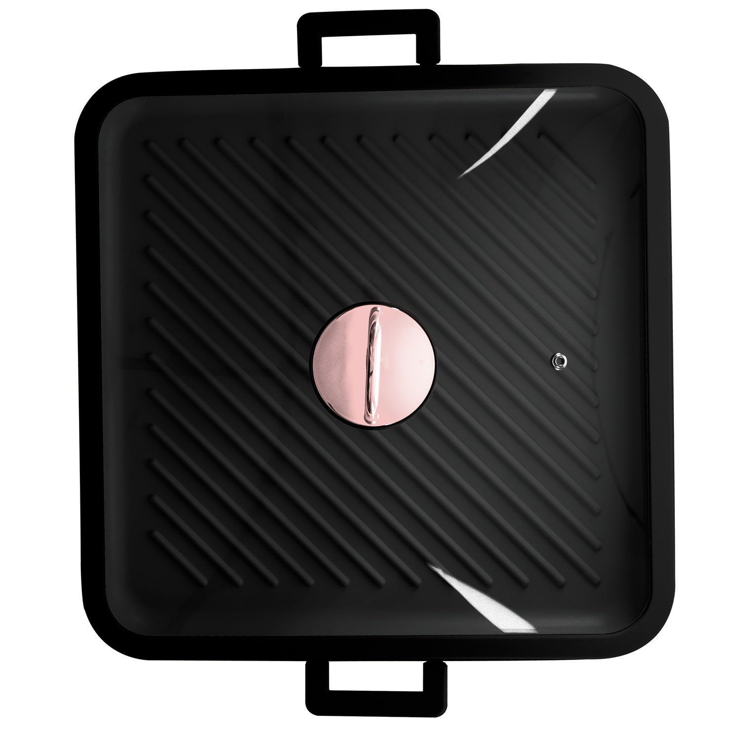 Berlinger Haus 34cm Titan Pro Non-Stick Coating Grill Pan - Black rose