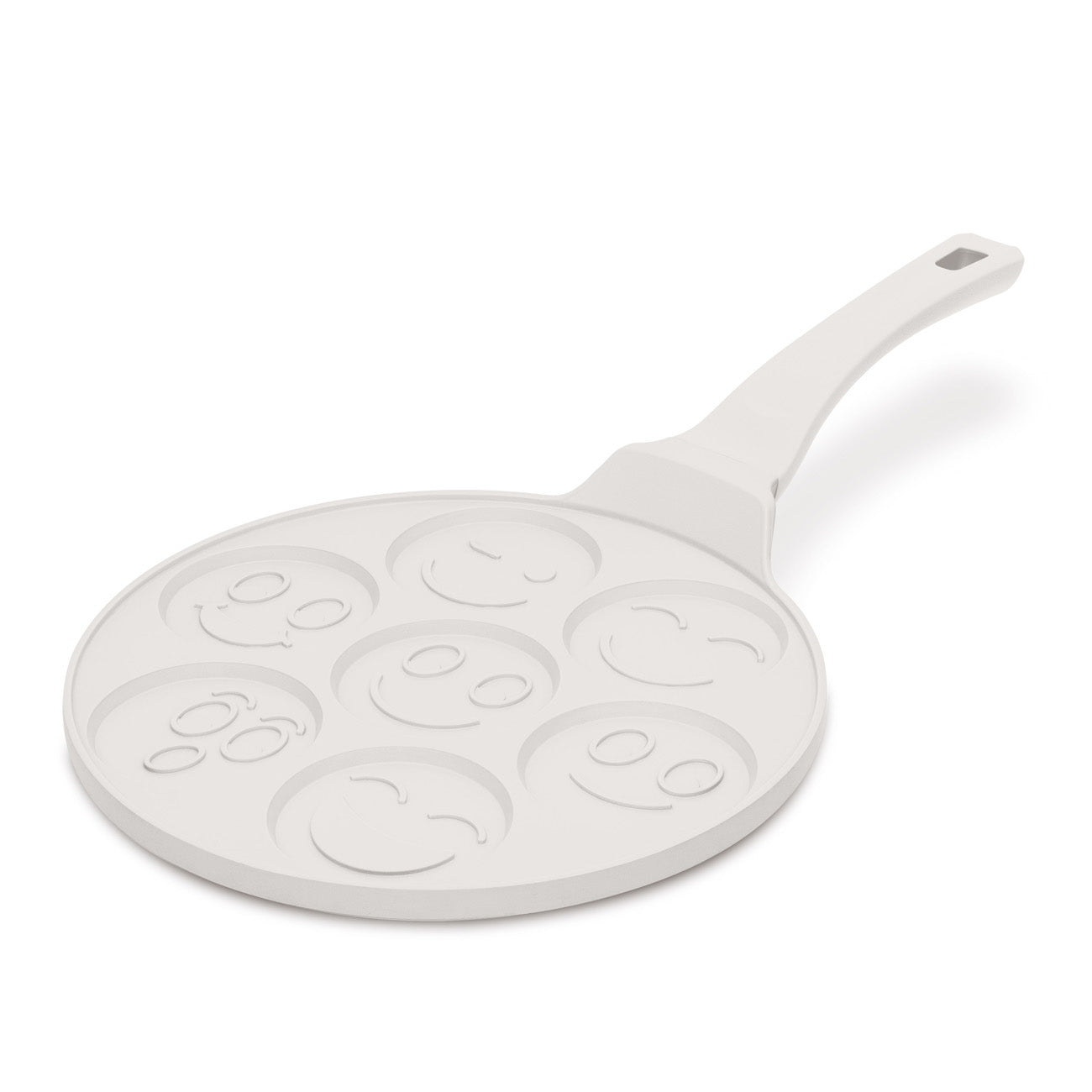 Berlinger Haus 26cm Titan Pro Non-Stick Coating 7-Hole Emoji Pancake Pan – Sahara