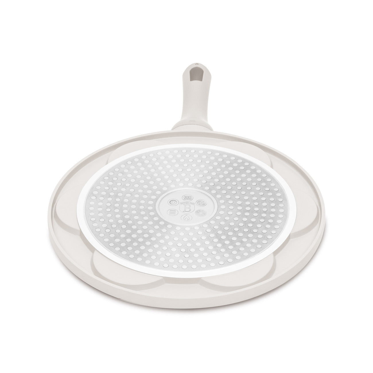 Berlinger Haus 26cm Titan Pro Non-Stick Coating 7-Hole Emoji Pancake Pan – Sahara