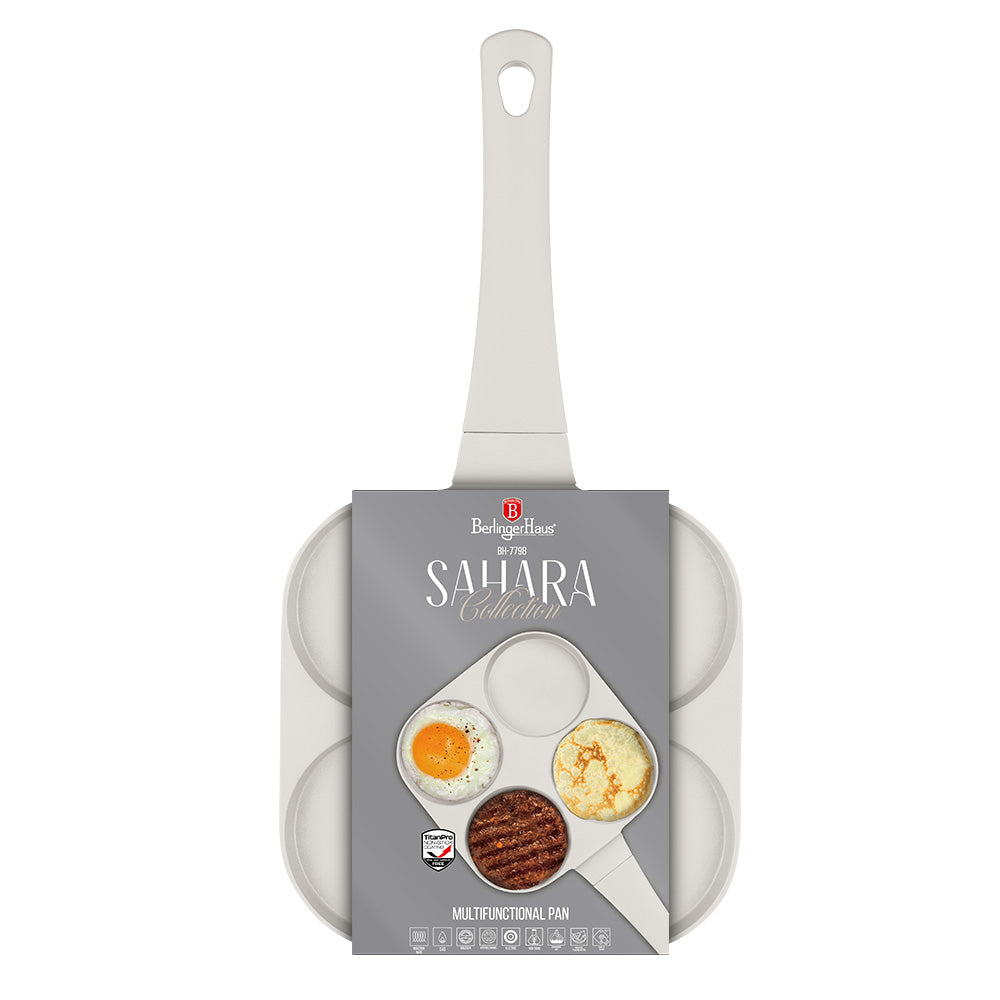 Berlinger Haus 20cm Titan Pro Non-Stick Coating Hamburger Pan – Sahara