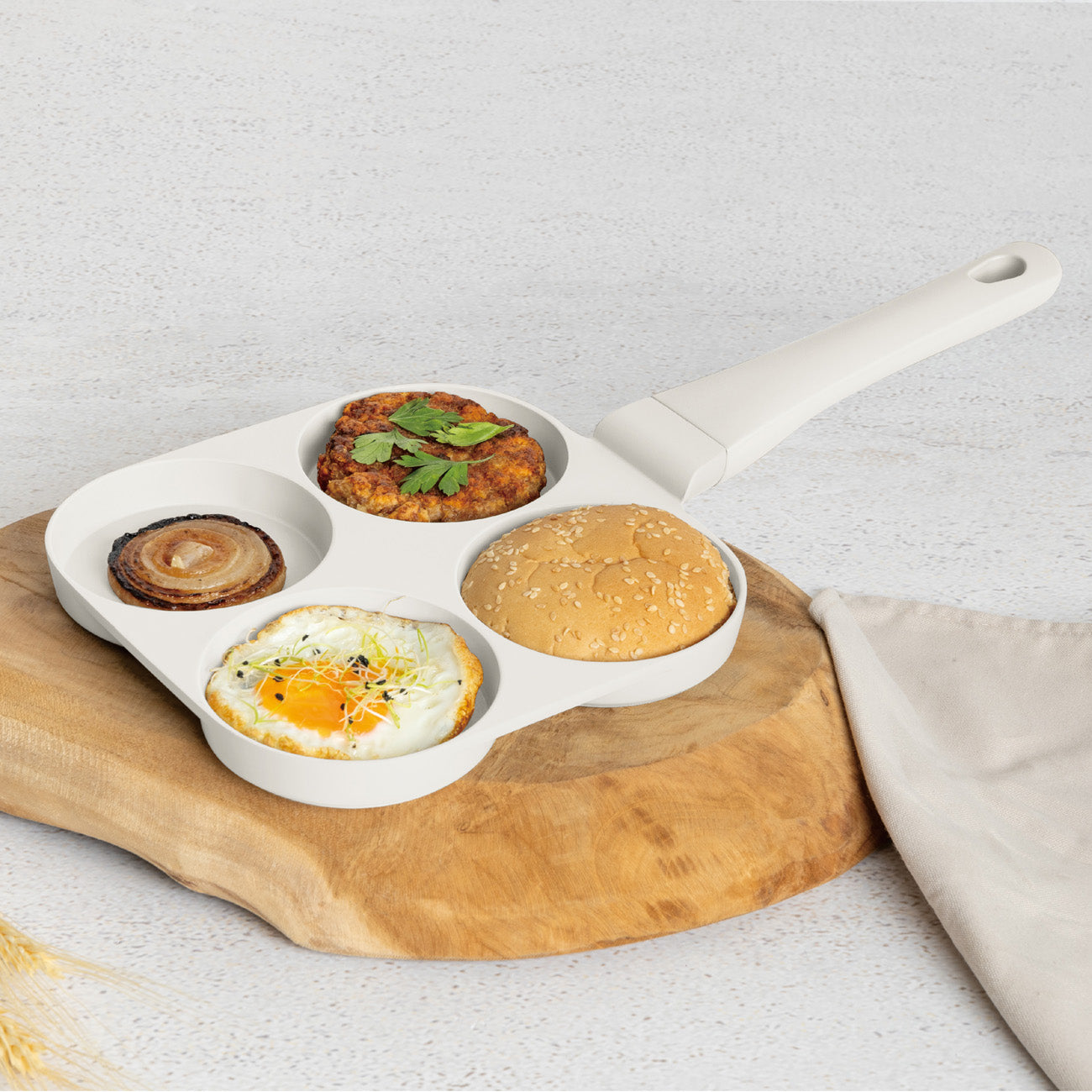 Berlinger Haus 20cm Titan Pro Non-Stick Coating Hamburger Pan – Sahara