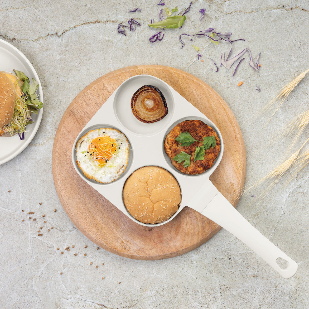 Berlinger Haus 20cm Titan Pro Non-Stick Coating Hamburger Pan – Sahara