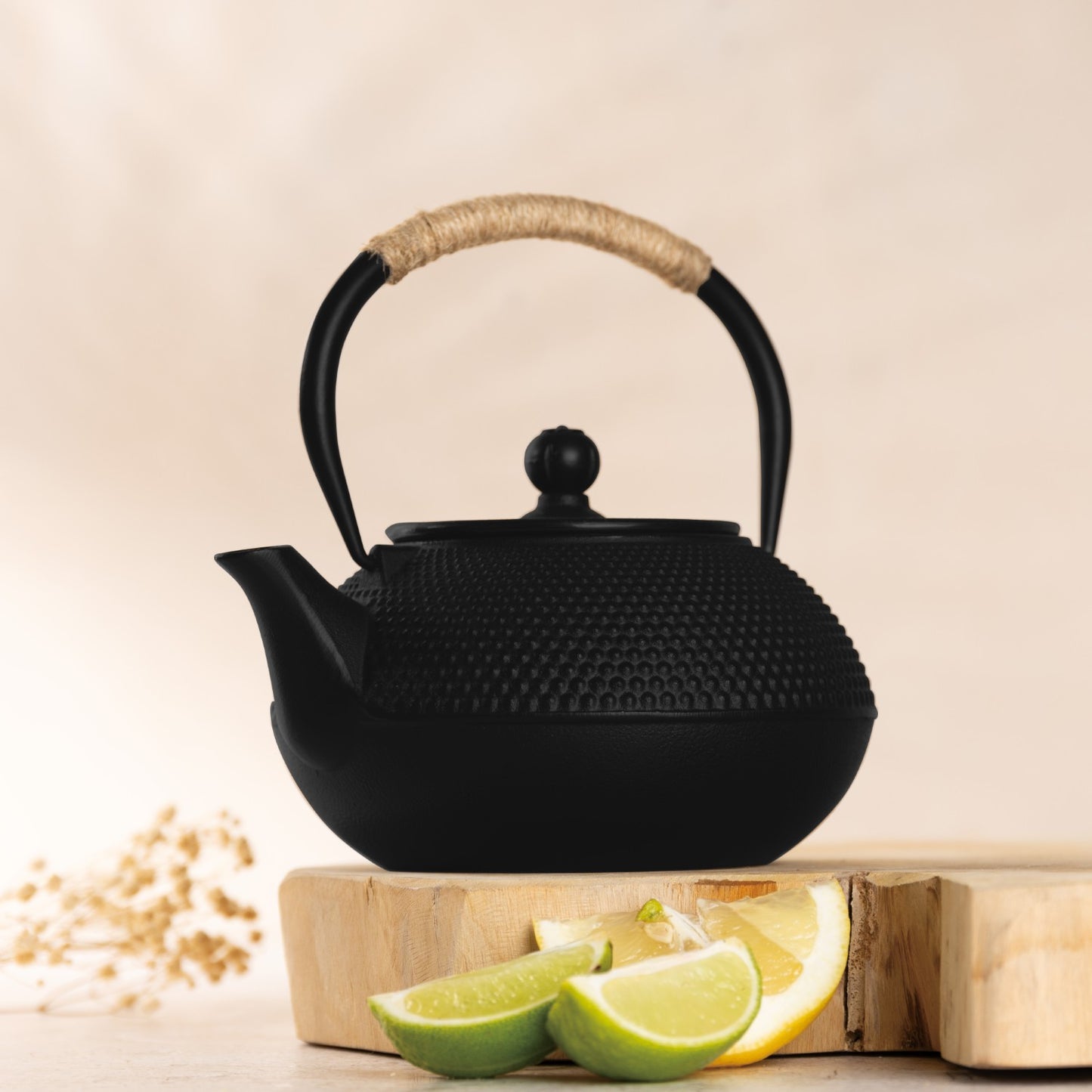 Berlinger Haus 1.2L Cast Iron Tea Pot with Stainless Steel Filter