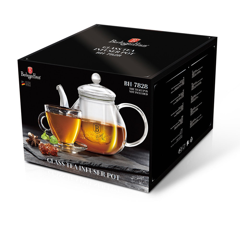 Berlinger Haus 1L Glass Tea Pot with Filter