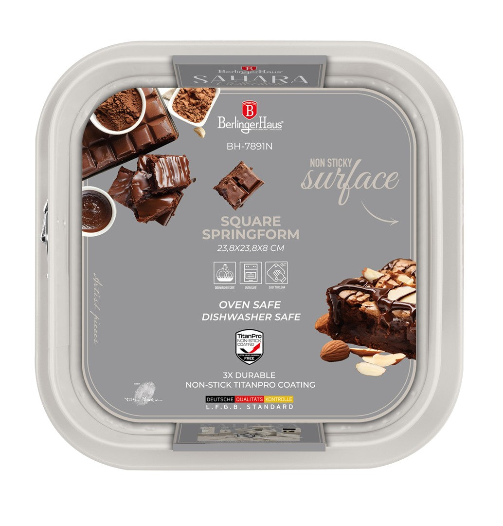 Berlinger Haus 28cm Square Springform - Sahara