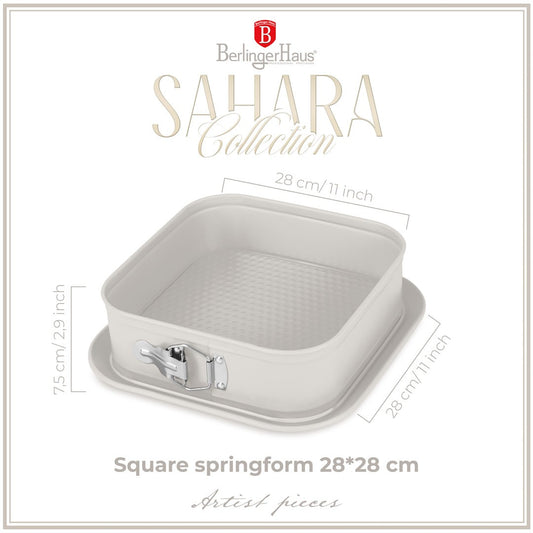 Berlinger Haus 28cm Square Springform - Sahara