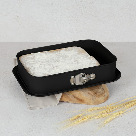 Berlinger Haus 39cm Titan Pro Non-Stick Rectangle Springform - Matt Black