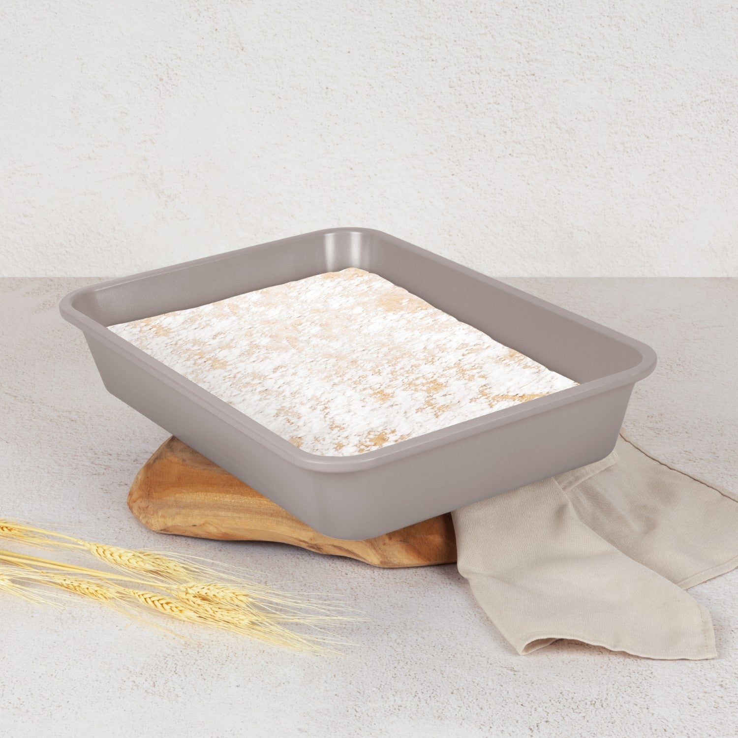 Berlinger Haus 40cm Oblong Roaster - Taupe
