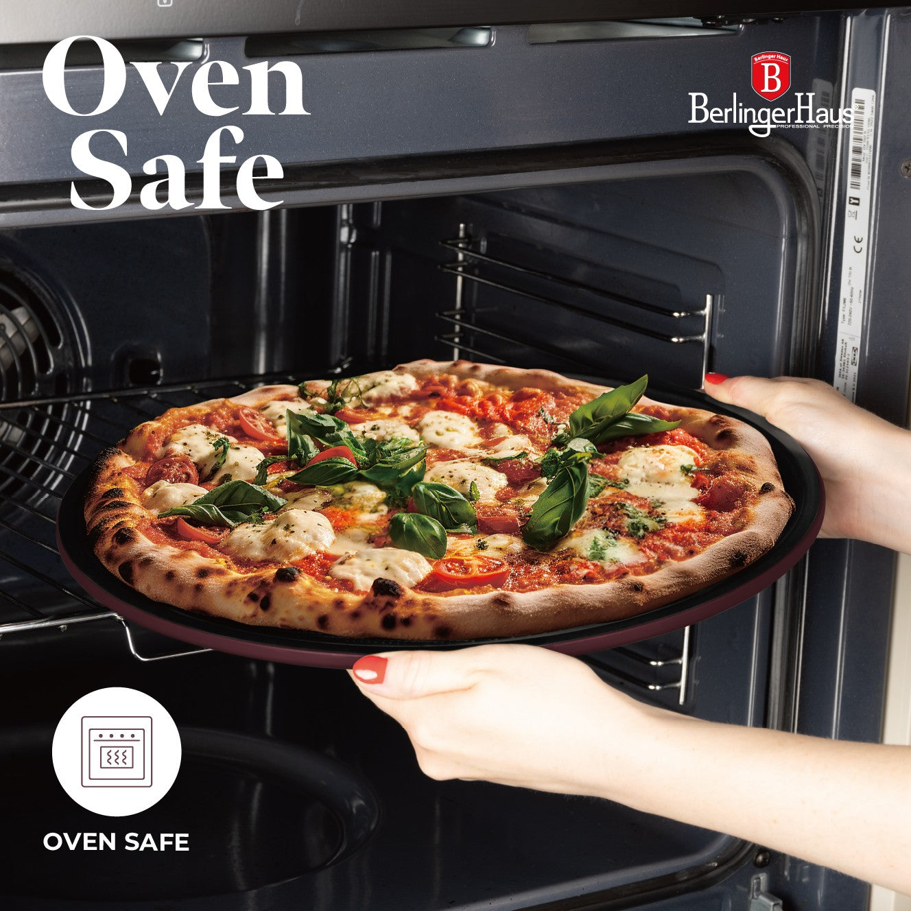 Berlinger Haus 36cm Titan Pro Non-Stick Pizza Pan - Leonardo