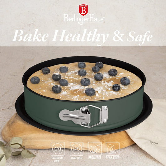 Berlinger Haus 26cm Round Springform - Matte Green