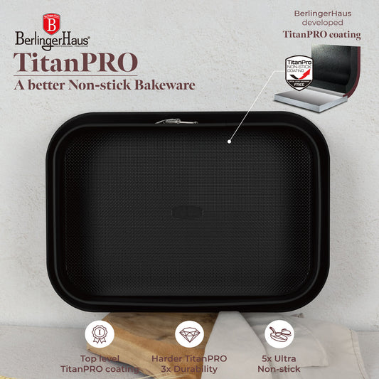 Berlinger Haus 39cm Titan Pro Non-Stick Coating Rectangle Springform – Leonardo