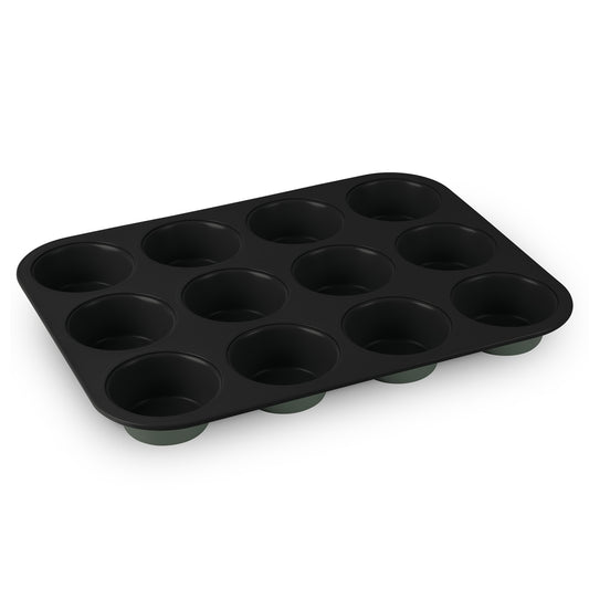 Berlinger Haus 12-Cup Titan Pro Non-Stick Coating Muffin Pan – Matt Green