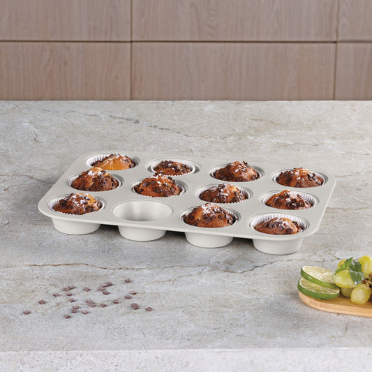 Berlinger Haus 12-Cup Titan Pro Non-Stick Coating Muffin Pan – Sahara