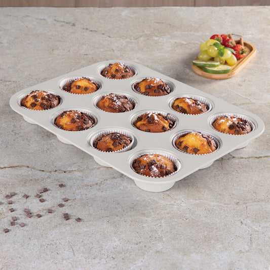 Berlinger Haus 12-Cup Titan Pro Non-Stick Coating Muffin Pan – Sahara
