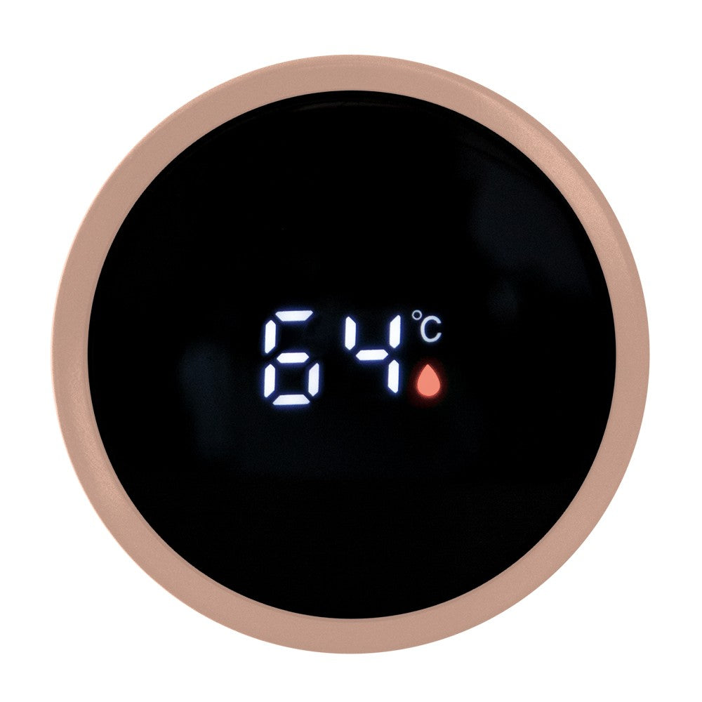 Berlinger Haus 0.5L Stainless Steel LED Temperature Display Drinking Bottle - Metallic Rose Gold