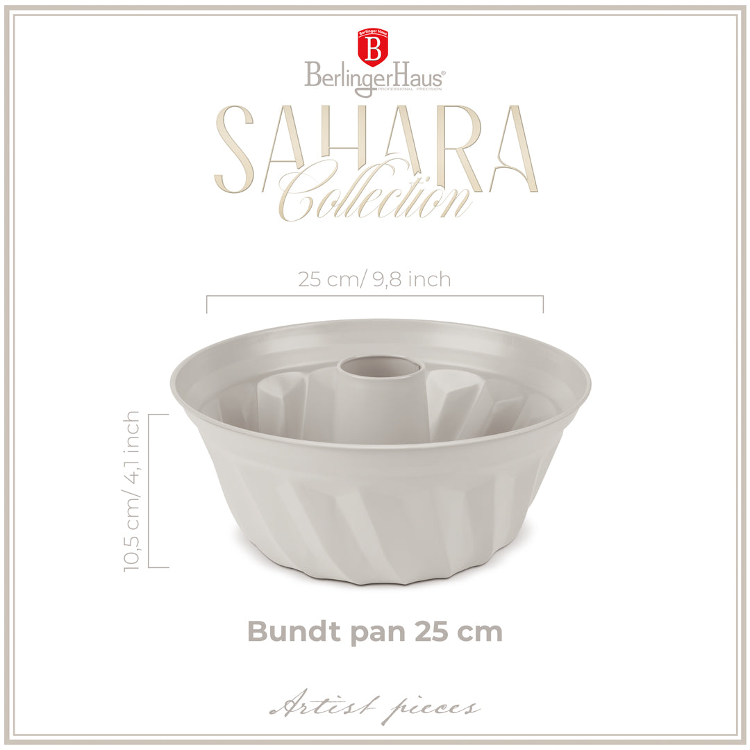 Berlinger Haus Titan Pro Non-Stick Coating Bundt Pan - Sahara