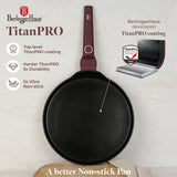 Berlinger Haus 28cm Titan Pro Non-Stick Coating Pancake Pan – Leonardo