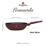 Berlinger Haus 28cm Titan Pro Non-Stick Coating Wok - Leonardo