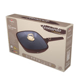 Berlinger Haus 28cm Titan Pro Non-Stick Coating Grill Pan with Lid - Leonardo