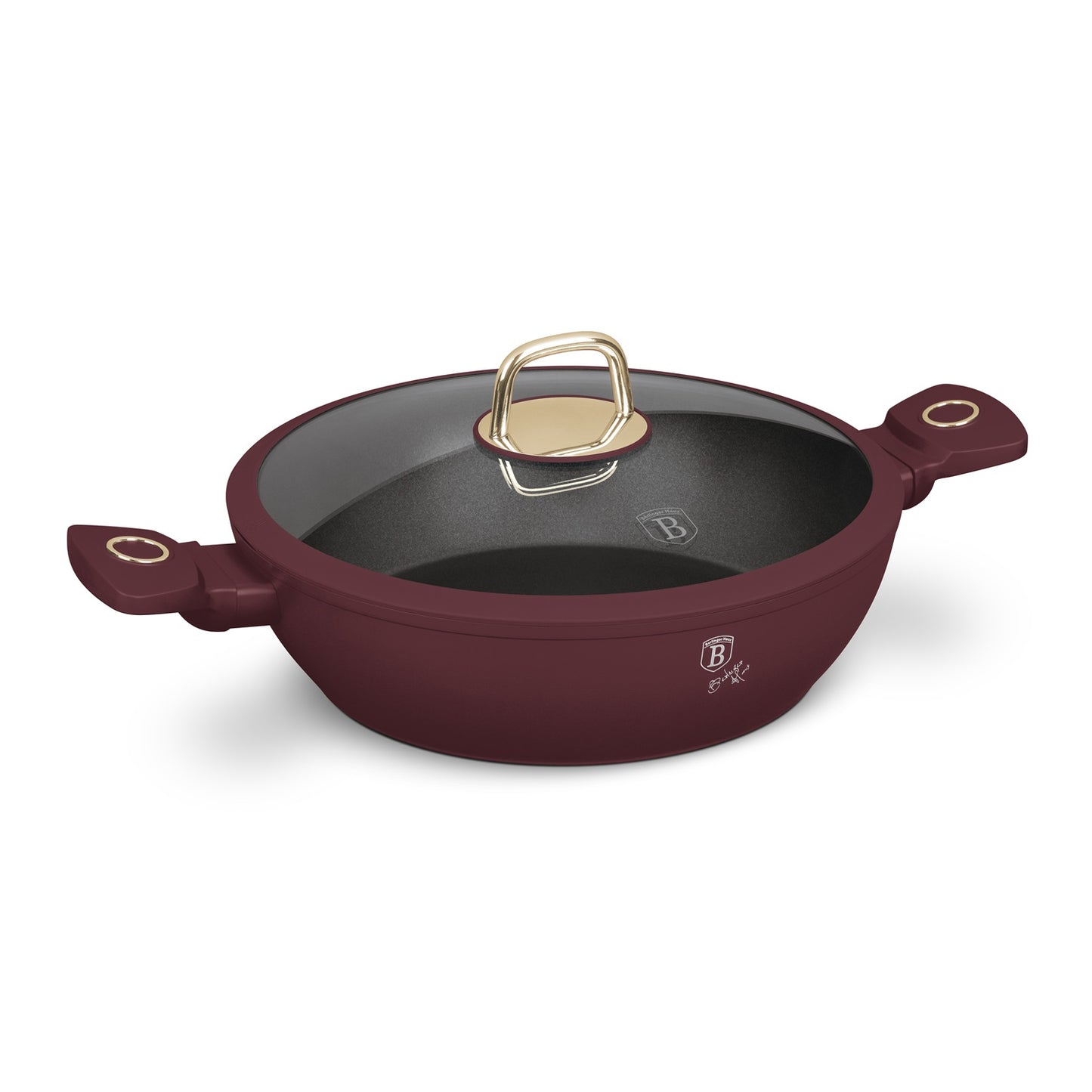 Berlinger Haus 28cm Titan Pro Non-Stick Coating Shallow Pot - Leonardo