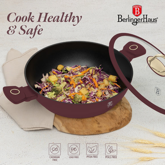 Berlinger Haus 30cm Titan Pro Non-Stick Coating Shallow Pot – Leonardo