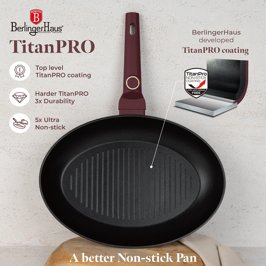 Berlinger Haus 35cm Fish Pan - Leonardo