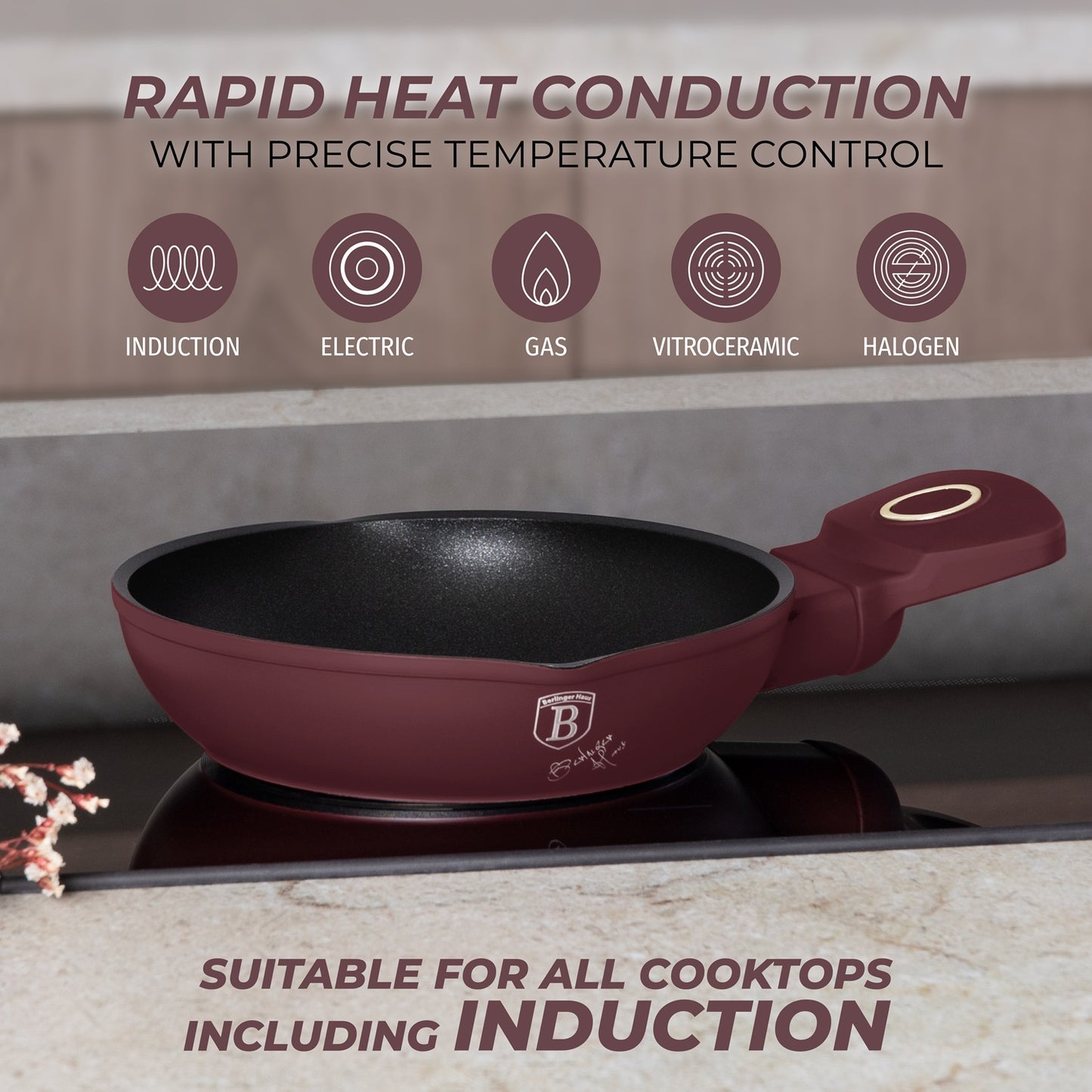 Berlinger Haus 16cm Titan Pro Non-Stick Coating Egg Pan - Leonardo