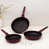 Berlinger Haus 3-Piece Non-Stick Titan Pro Coating Frypan Set - Leonardo