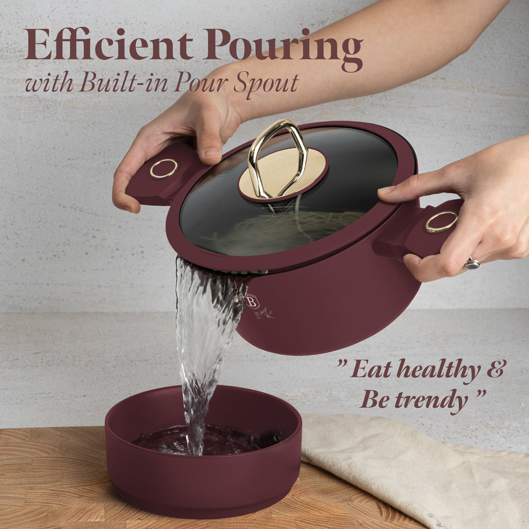 Berlinger Haus 10-Piece Non-Stick Titan Pro Coating Cookware Set - Leonardo
