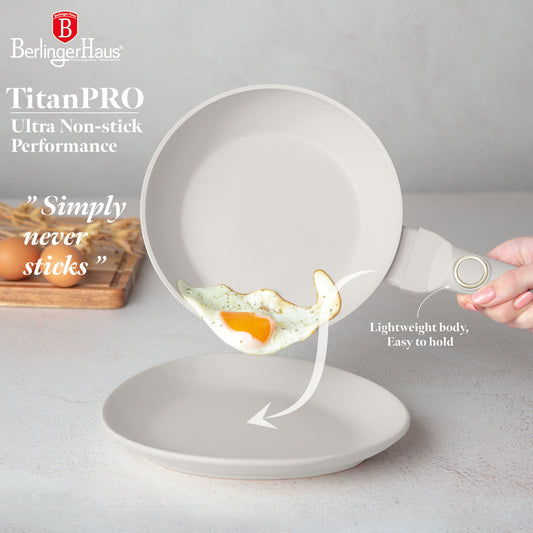 Berlinger Haus 20cm Titan Pro Non-Stick Coating Frypan – Sahara