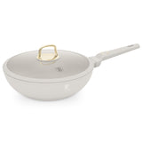 Berlinger Haus 28cm Titan Pro Non-Stick Coating Wok with Lid - Sahara