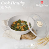 Berlinger Haus 28cm Non Stick Titan Pro Coating Shallow Pot - Sahara