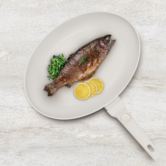 Berlinger Haus 35cm Titan Pro Non-Stick Coating Fish Pan – Sahara