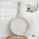 Berlinger Haus 24cm Non Stick Titan Pro Coating Frying Pan - Sahara