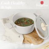 Berlinger Haus 10-Piece Non-Stick Titan Pro Coating Cookware Set - Sahara