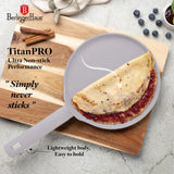 Berlinger Haus 25cm Titan Pro Non-Stick Coating Pancake Pan - Taupe