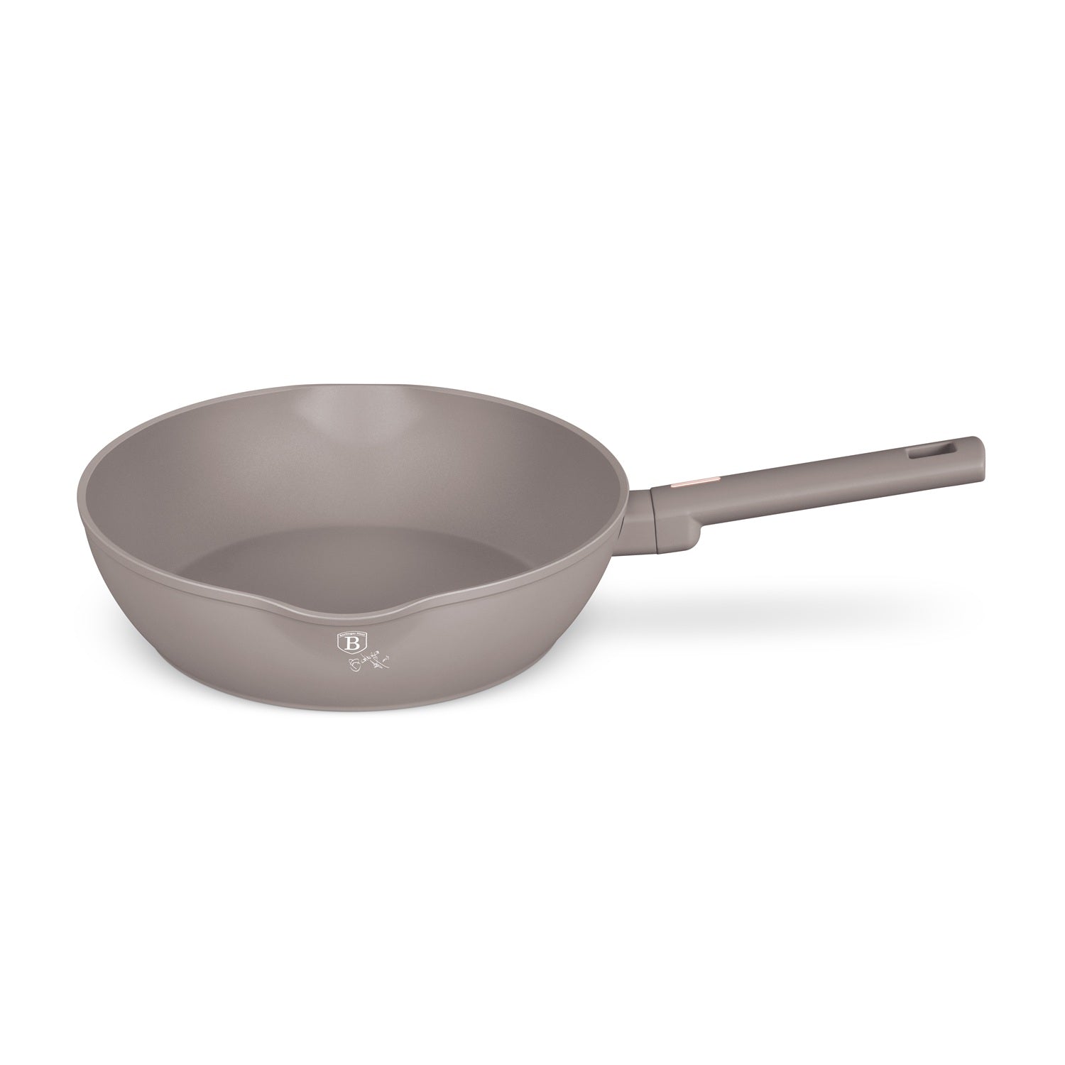 Berlinger Haus 28cm Titan Pro Non-Stick Coating Deep Frypan – Taupe