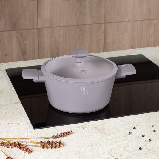 Berlinger Haus 24cm Non Stick Titan Pro Coating Casserole - Taupe