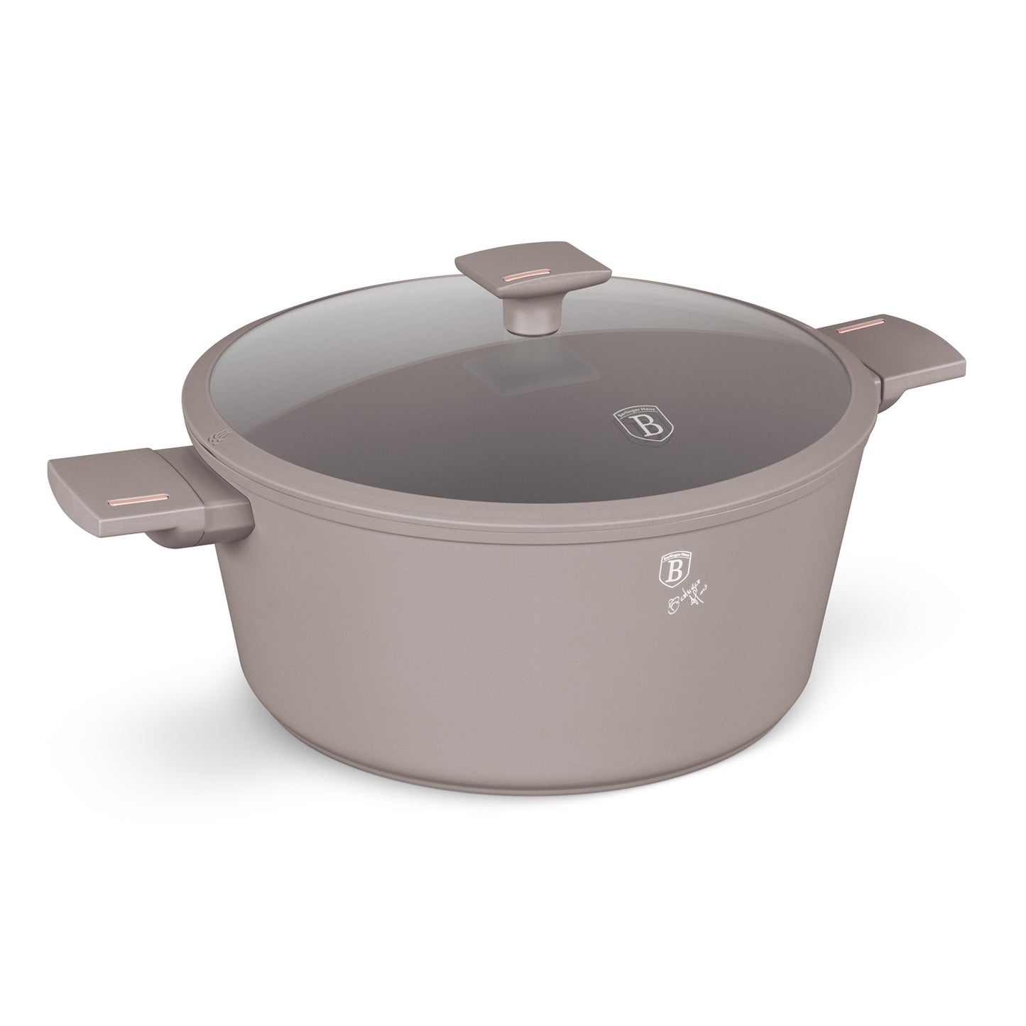 Berlinger Haus 30cm Titan Pro Non-Stick Coating Casserole – Taupe