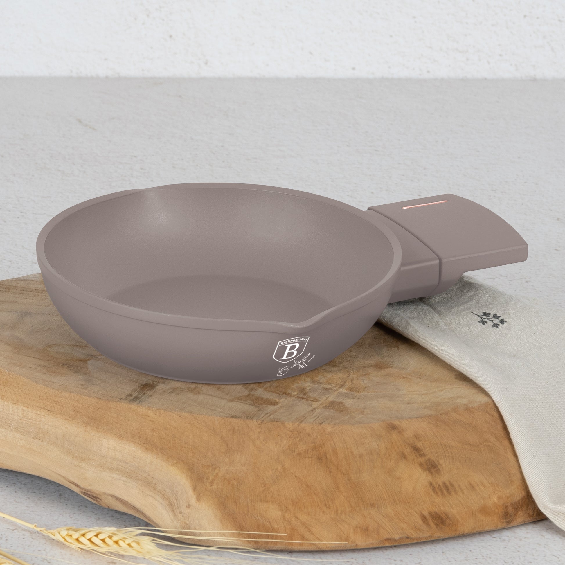Berlinger Haus 16cm Titan Pro Non-Stick Coating Egg Pan – Taupe