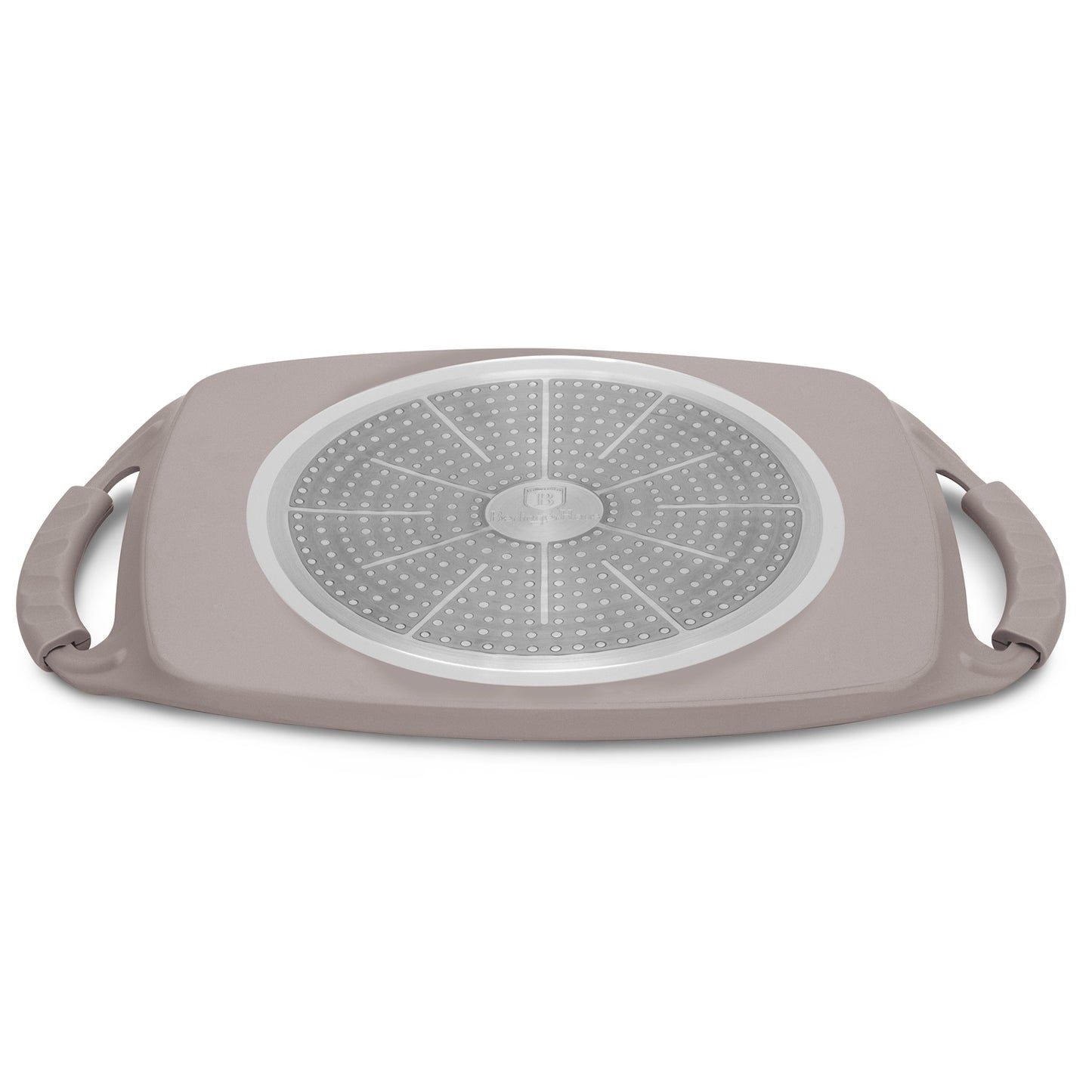Berlinger Haus 47cm Titan Pro Non-Stick Coating Grill Plate - Taupe