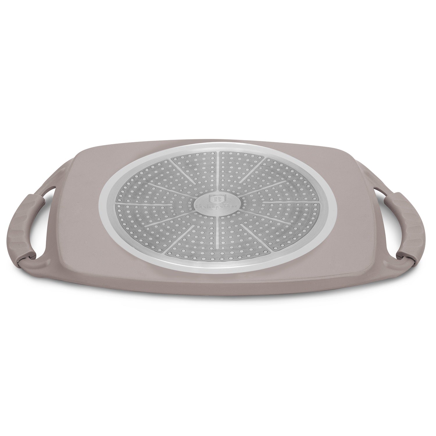 Berlinger Haus 47cm Titan Pro Non-Stick Coating Grill Plate - Taupe