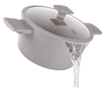 Berlinger Haus 10-Piece Non-Stick Titan Pro Coating Cookware Set - Taupe