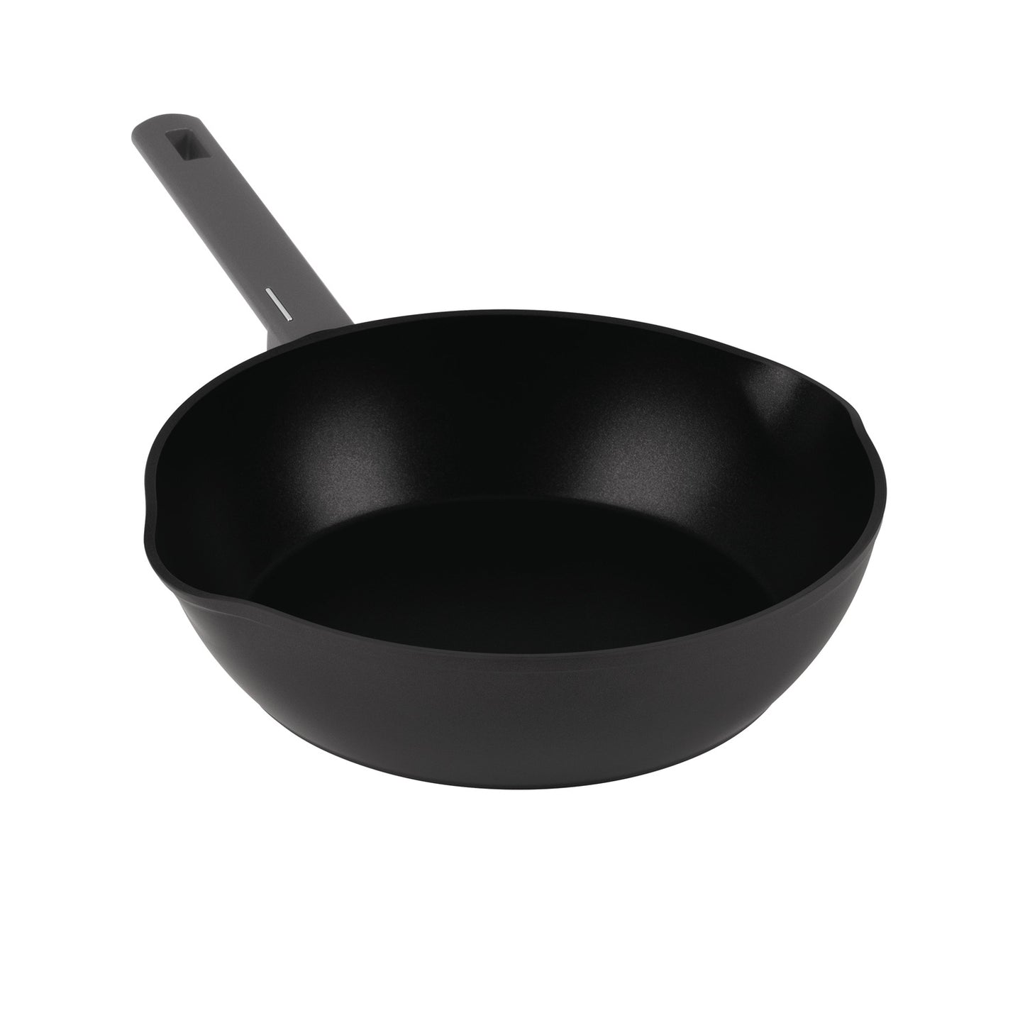 Berlinger Haus 28cm Titan Pro Non-Stick Coating Deep Frypan with 2 Mouths – Anthracite
