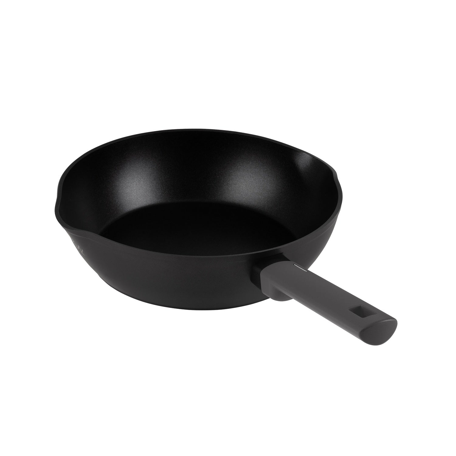 Berlinger Haus 28cm Titan Pro Non-Stick Coating Deep Frypan with 2 Mouths – Anthracite