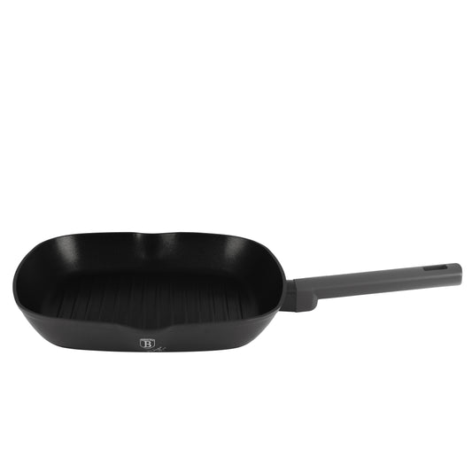 Berlinger Haus 28cm Titan Pro Non-Stick Coating Coating Grill Pan - Anthracite