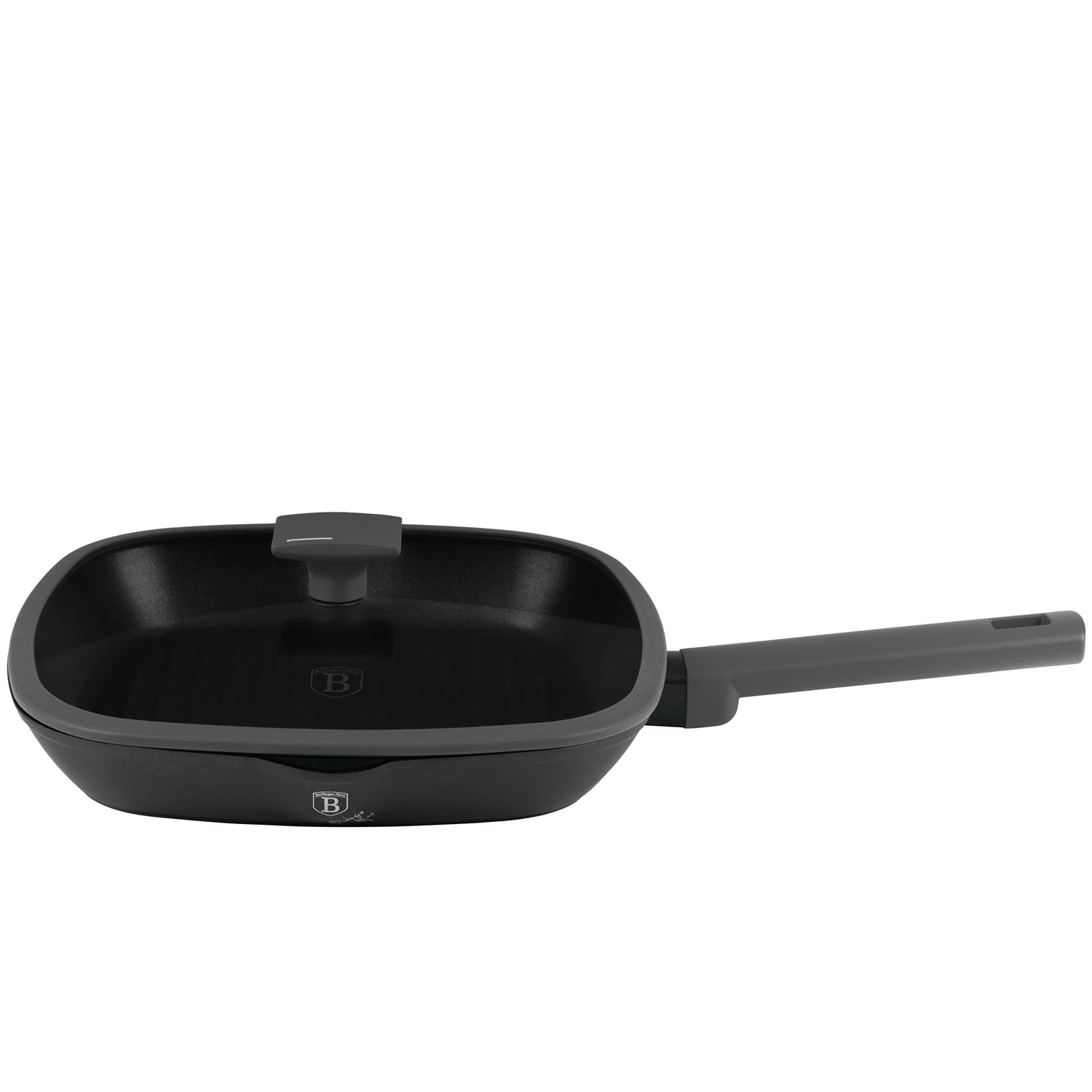 Berlinger Haus 28cm Titan Pro Non-Stick Coating Grill Pan – Anthracite