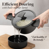 Berlinger Haus 20cm Titan Pro Non Stick Coating Casserole - Anthracite
