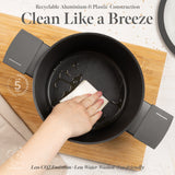 Berlinger Haus 20cm Titan Pro Non Stick Coating Casserole - Anthracite