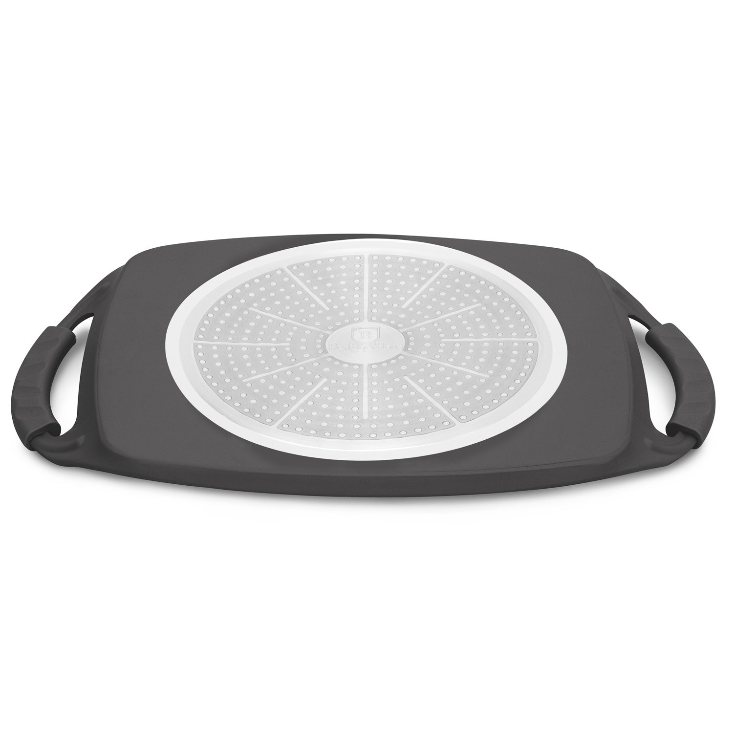 Berlinger Haus 47cm Titan Pro Non-Stick Coating Grill Plate – Anthracite